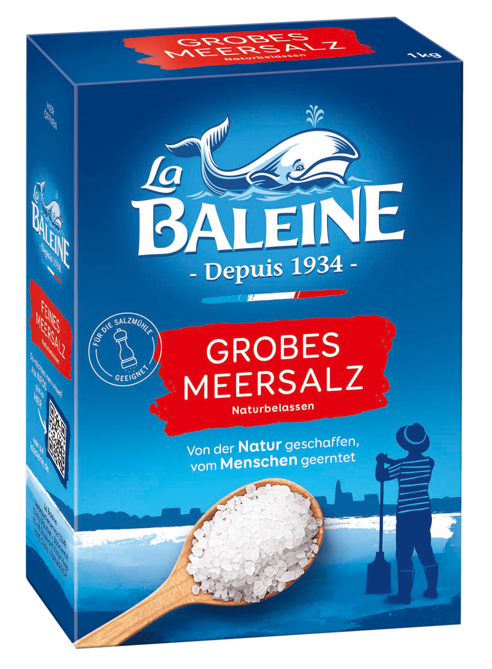 Grobes Meersalz