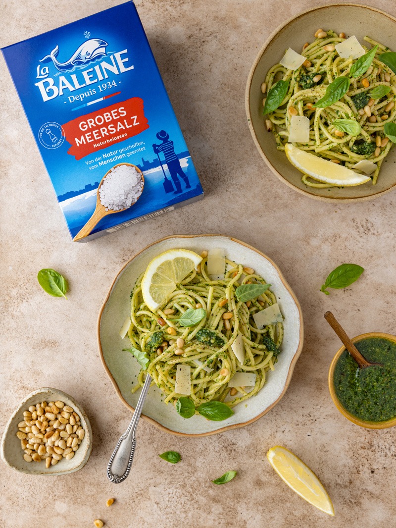 Pasta-mit-„Anti-Gaspi-“-Pesto-und-Zitrone